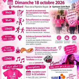 Octobre Rose à Montbard