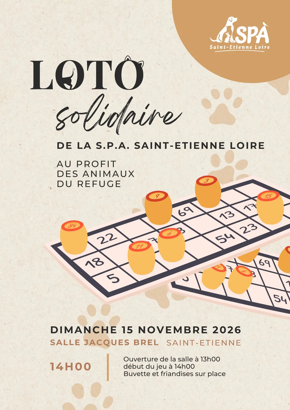 LOTO de la S.P.A. Saint-Etienne Loire