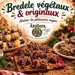 Cours de pâtisserie végétale Bredele originaux à l'Etape de Barr