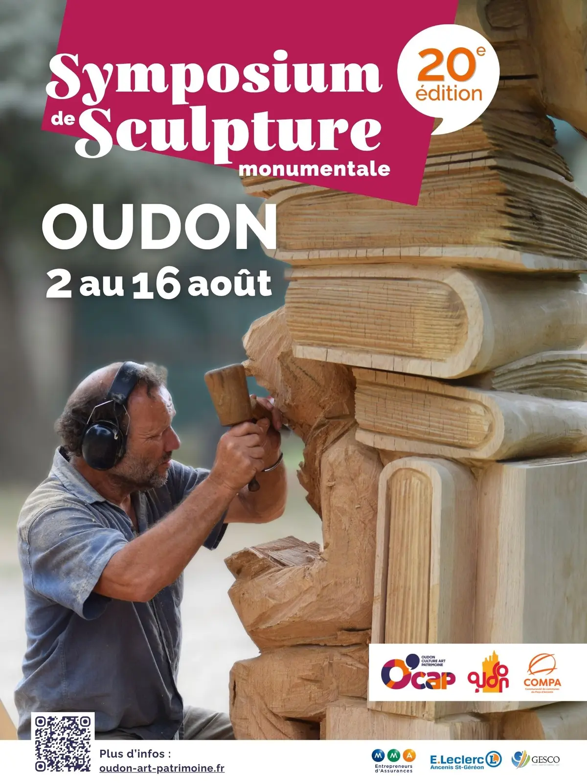 20ème édition du Symposium International de Sculpture Monumentale d'Oudon