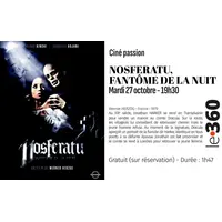 Ciné-Passion : Nosferatu, fantôme de la nuit &copy; DR