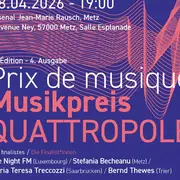 4e édition du Prix de Musique Quattropole