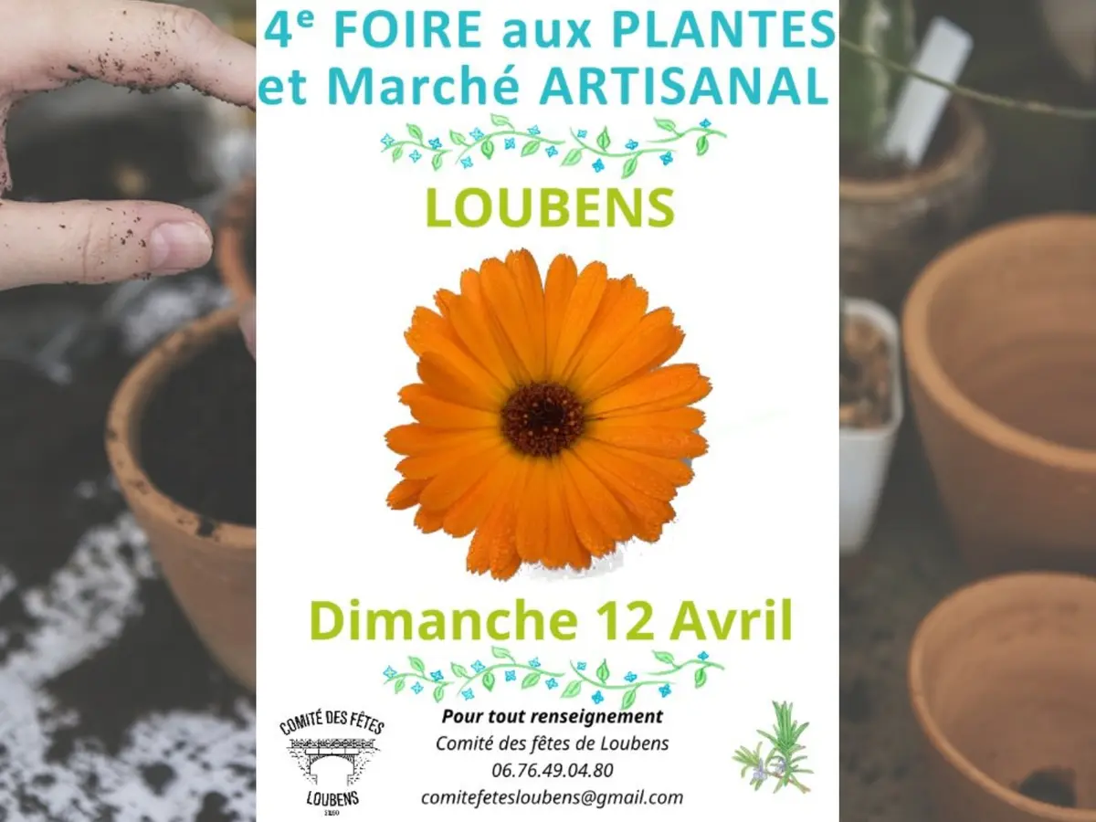 4e Foire aux plantes et Marché artisanal de Loubens