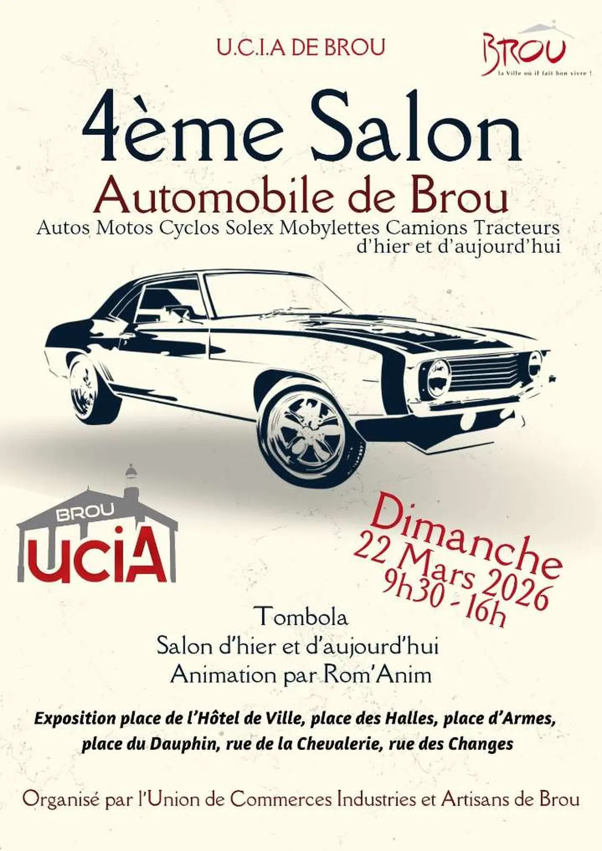 4e salon automobile de Brou