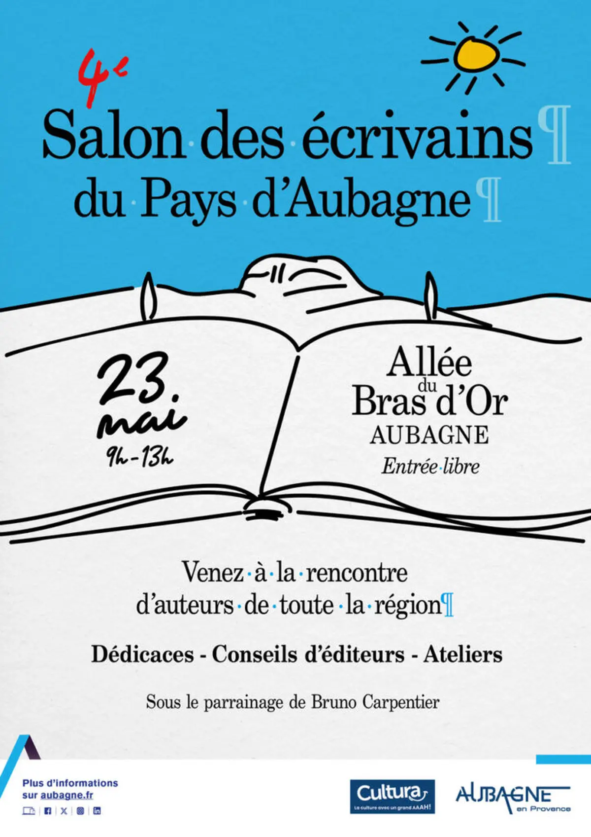 4e salon des écrivains du Pays d'Aubagne en Provence