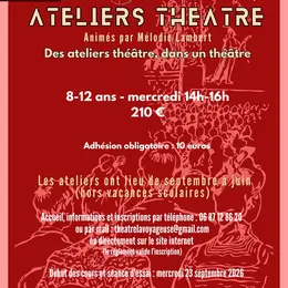 Atelier théâtre enfants (8-12 ans)