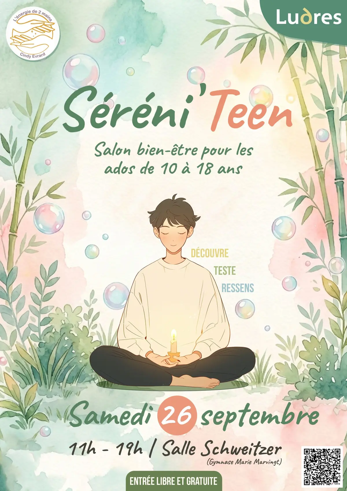 Séréni'Teen - Salon du bien-être dédié aux ados de 10 à 18 ans