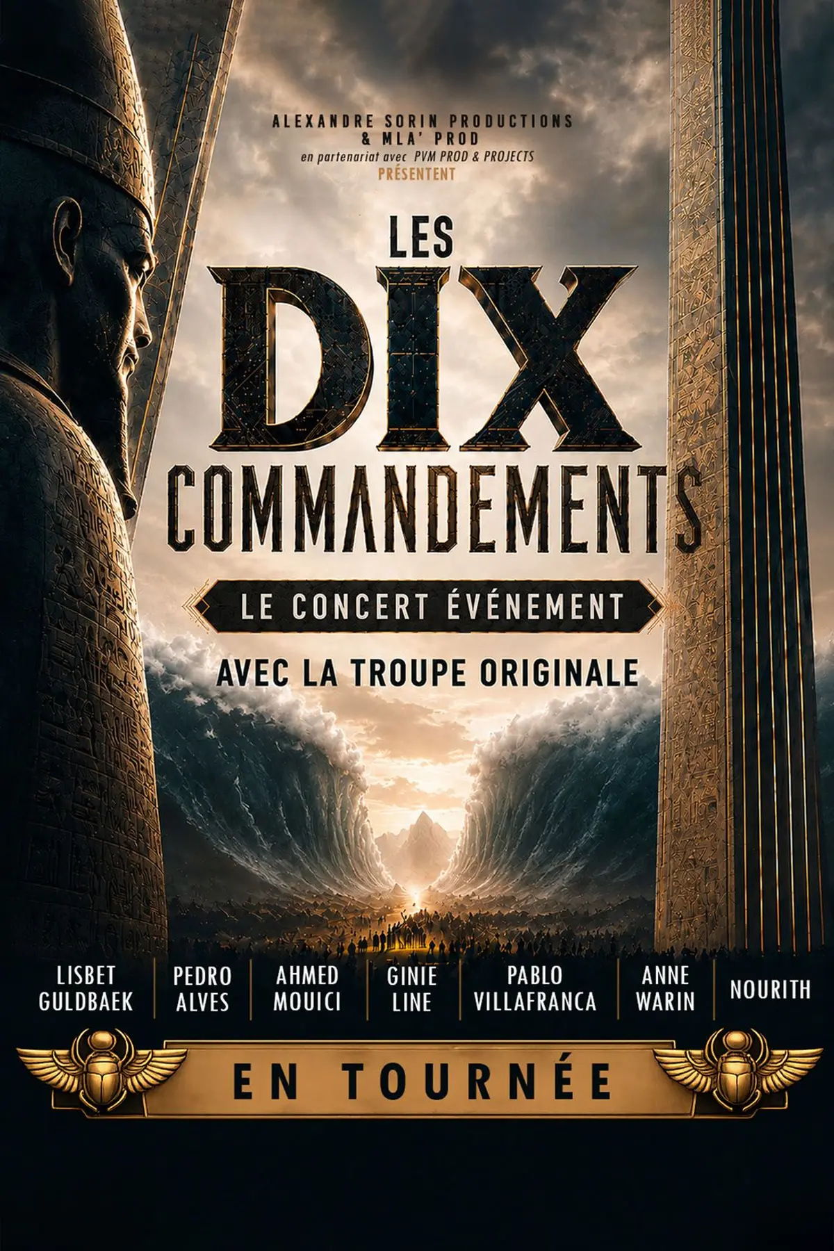 Les Dix Commandements Le concert évènement