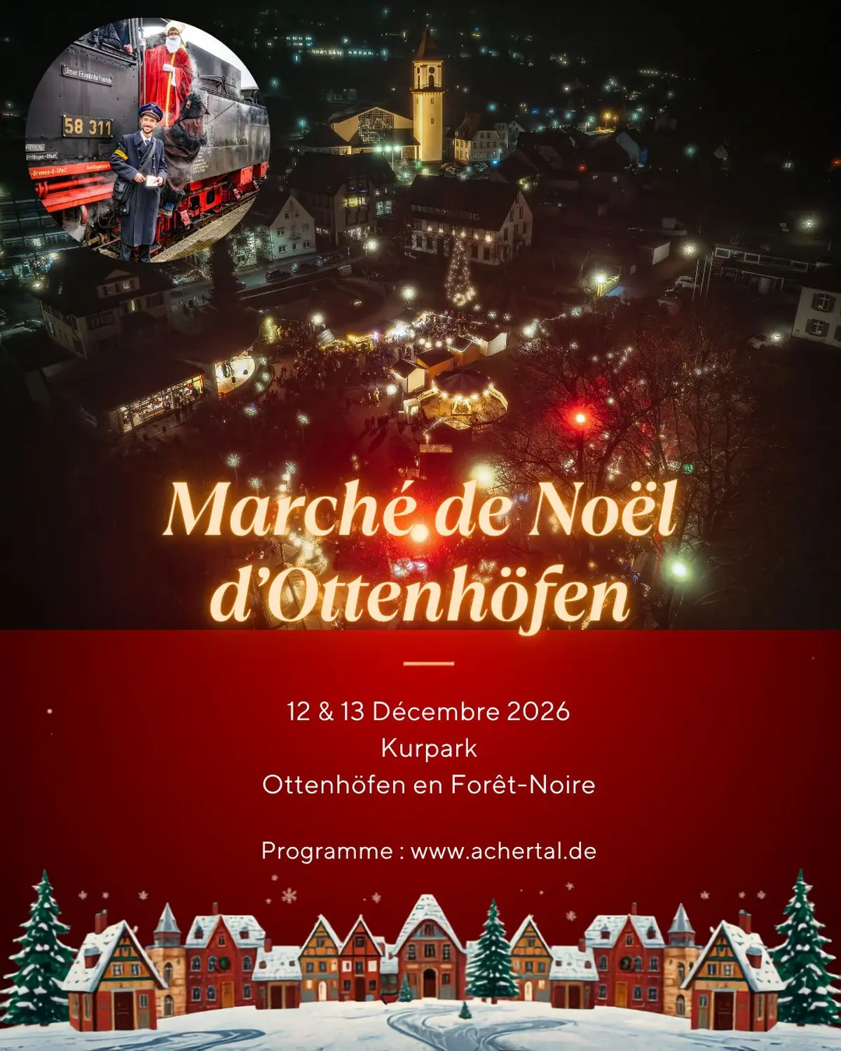 Traditionnel marché de Noël d’Ottenhöfen