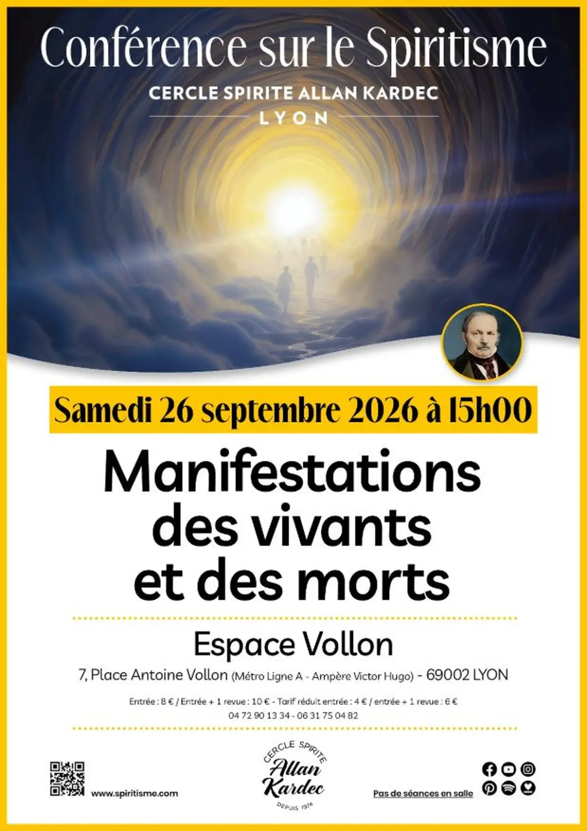 Manifestation des vivants et des morts