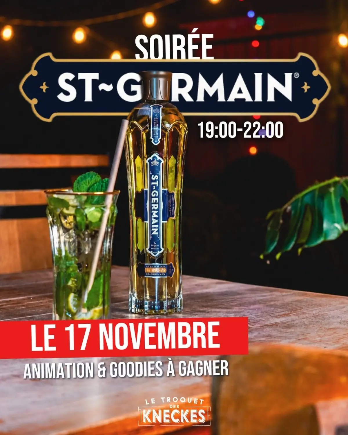 Soirée St-Germain au Troquet Des Kneckes 