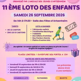 Loto des enfants 