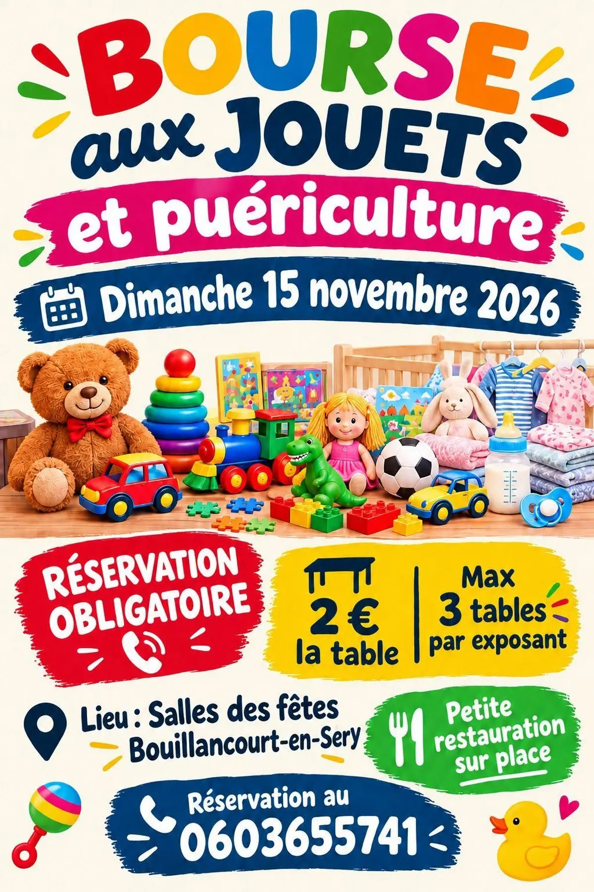 bourse aux jouets