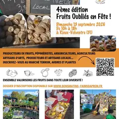 4ème édition Des Fruits Oubliés En Fête