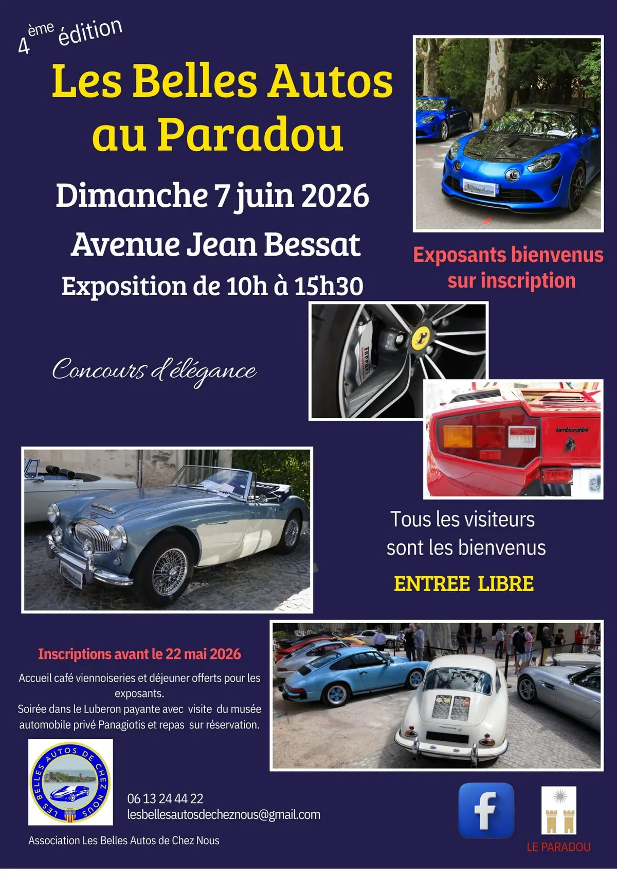 4ème édition - Les Belles Autos au Paradou