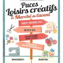 4èmes Puces Créatives Loisirs Créatifs & Marché de l'Avent