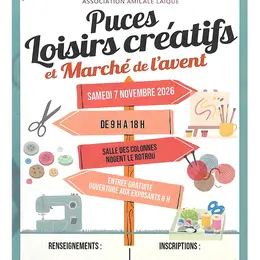 4èmes Puces Créatives Loisirs Créatifs & Marché de l'Avent