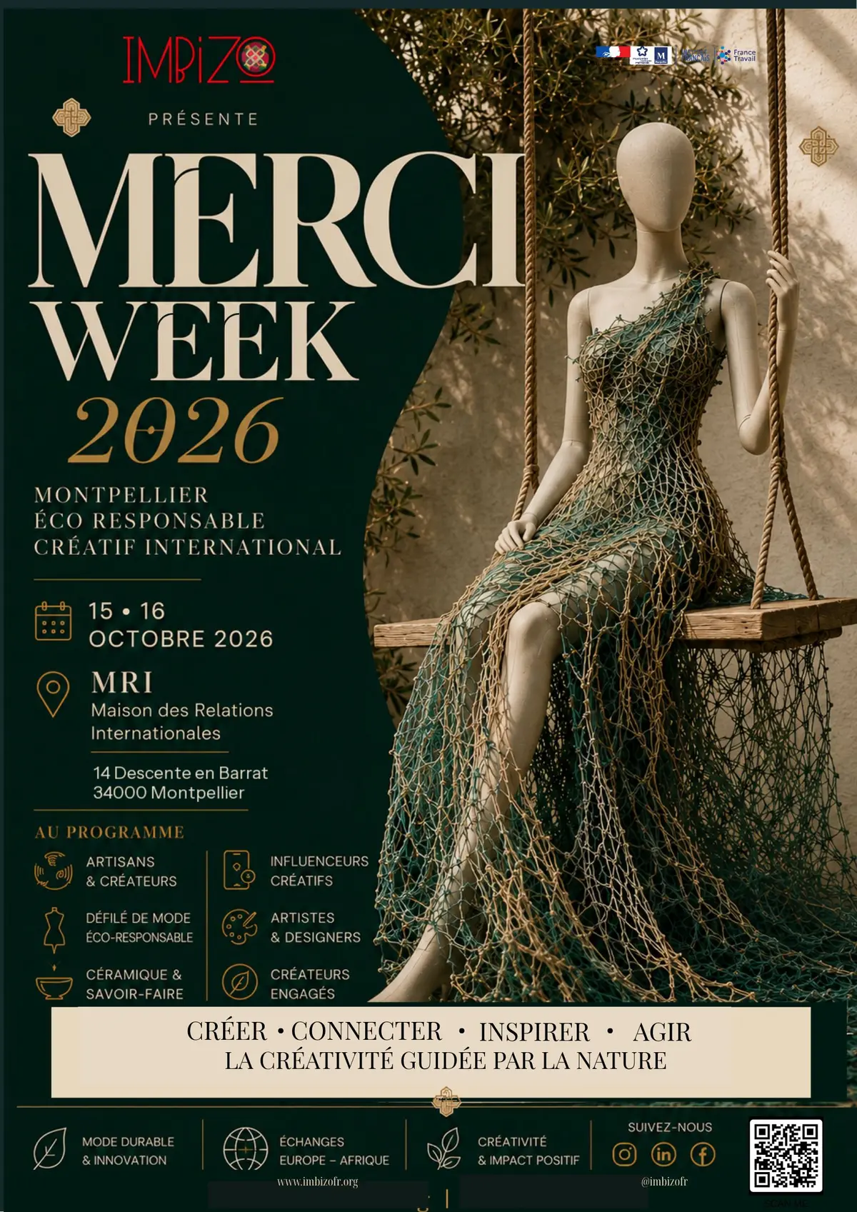 MERCI WEEK 2026( Montpellier ÉcoResponsable Créatif international)