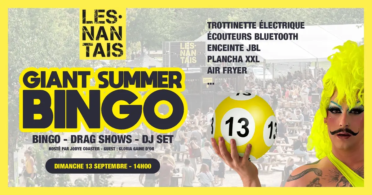Summer giant bingo - Bingo/drag shows/Dj Set