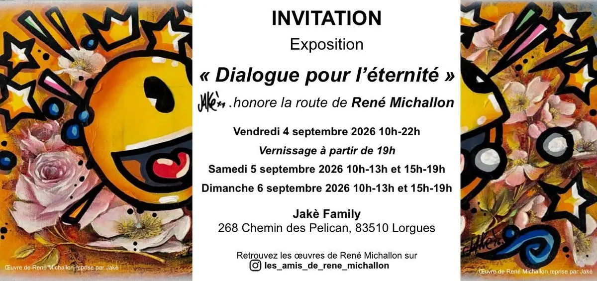 Exposition tableaux Dialogue pour l’éternité 