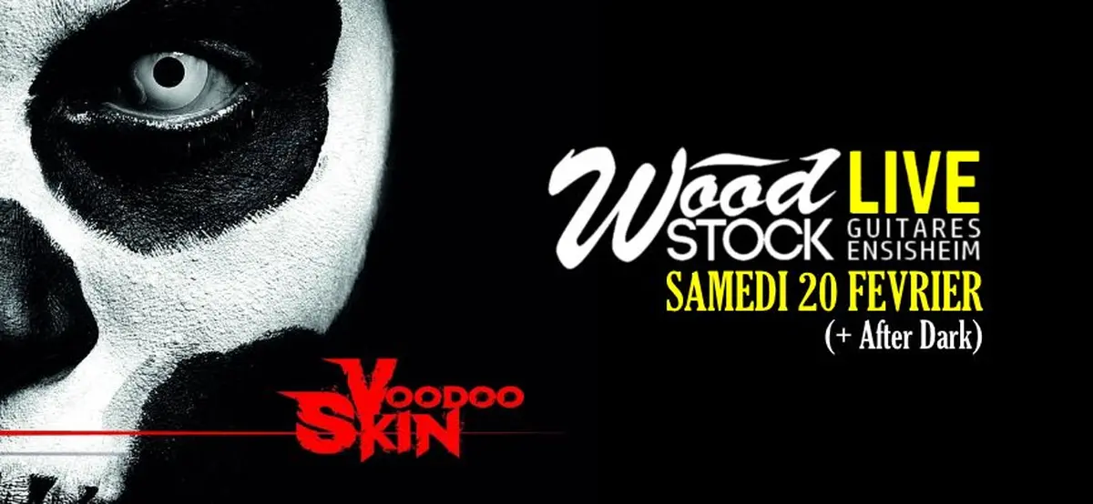 Voodoo Skin + After Dark chez Wood Stock Guitares Ensisheim