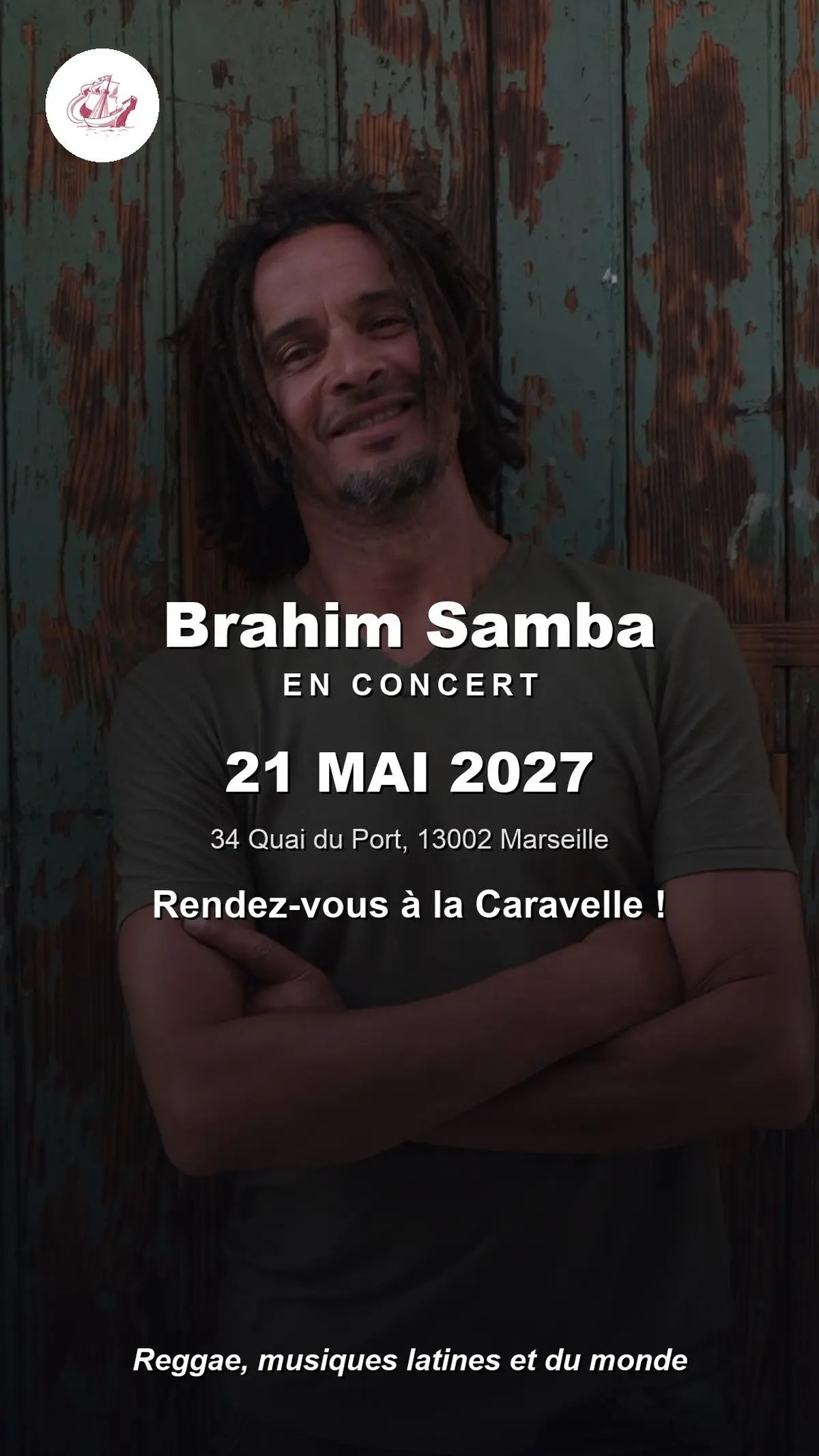 Brahim Samba en concert à La Caravelle