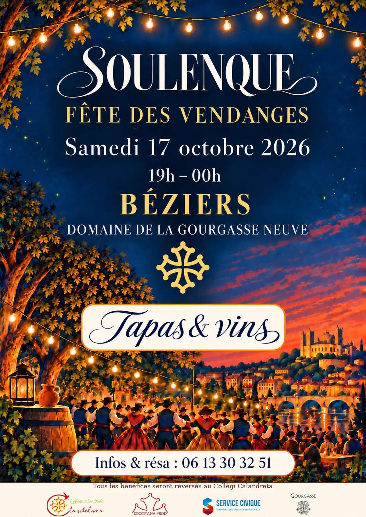 Soulenque, fête des vendanges.