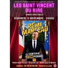 Remi Marceau au Saint-Vincent du Rire