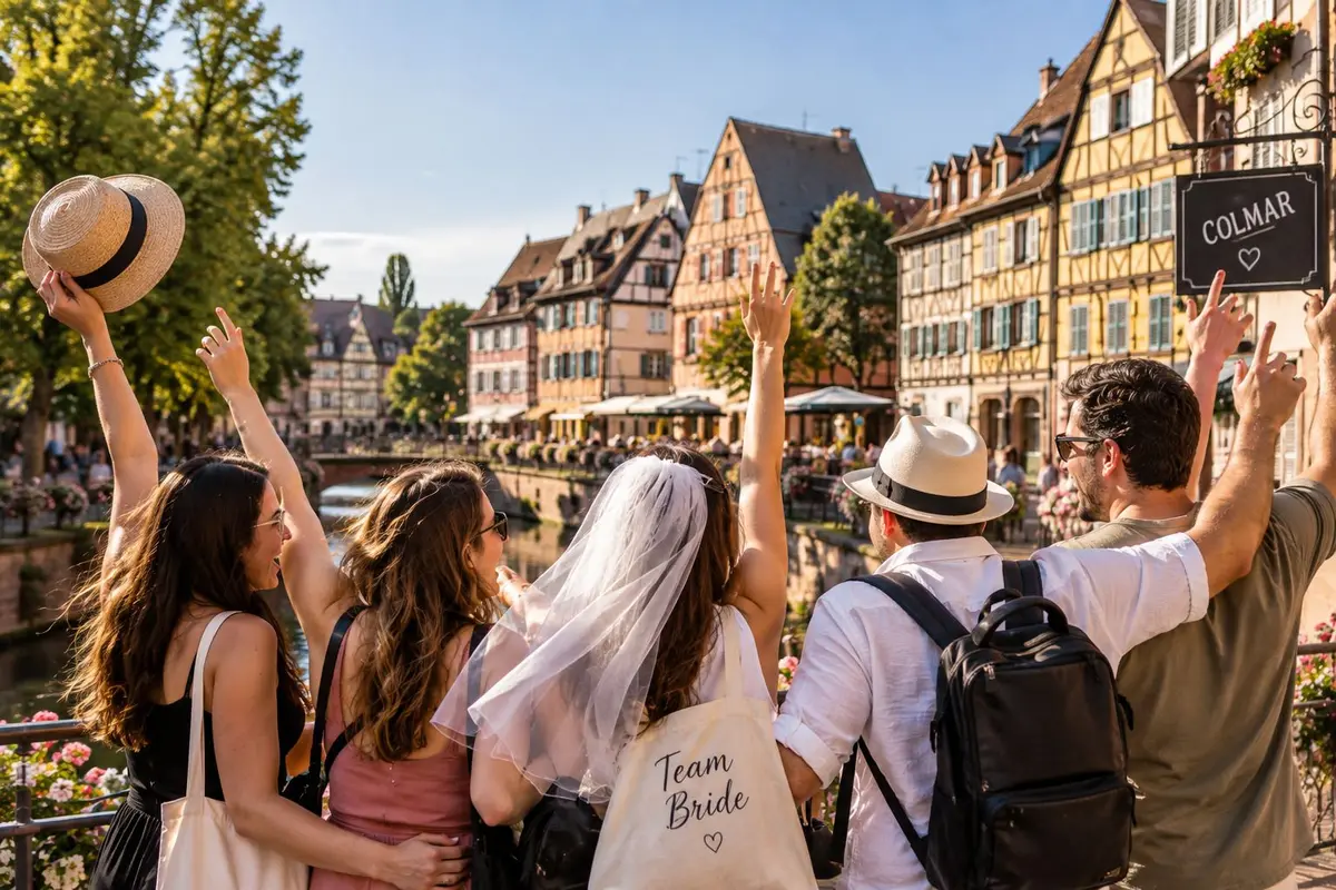 5 activit&eacute;s &agrave; Colmar pour un EVJF ou un EVG inoubliable en Alsace, du saut en parachute aux d&eacute;fis en &eacute;quipe