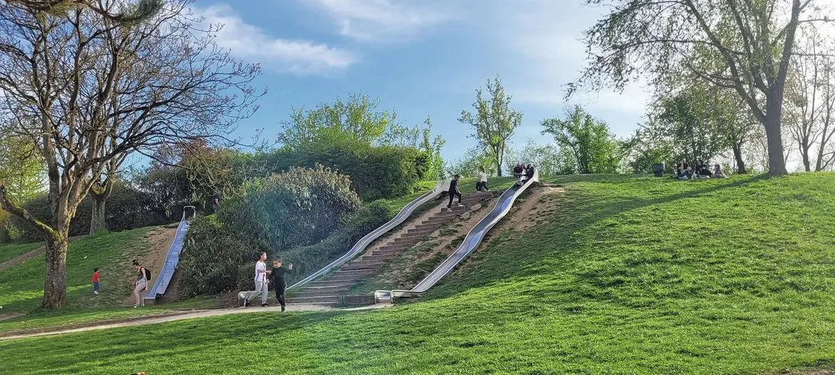 La colline des Jeux à Sausheim