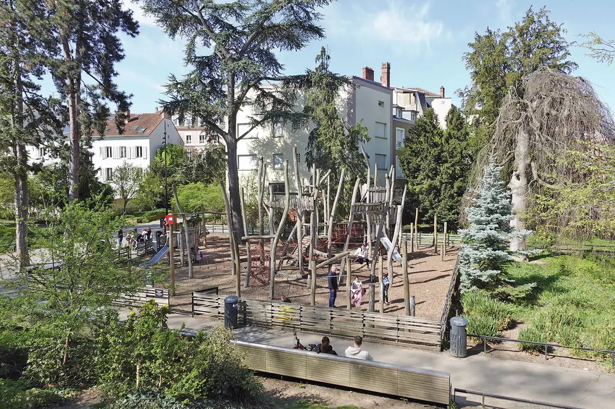 Le Parc Steinbach à Mulhouse