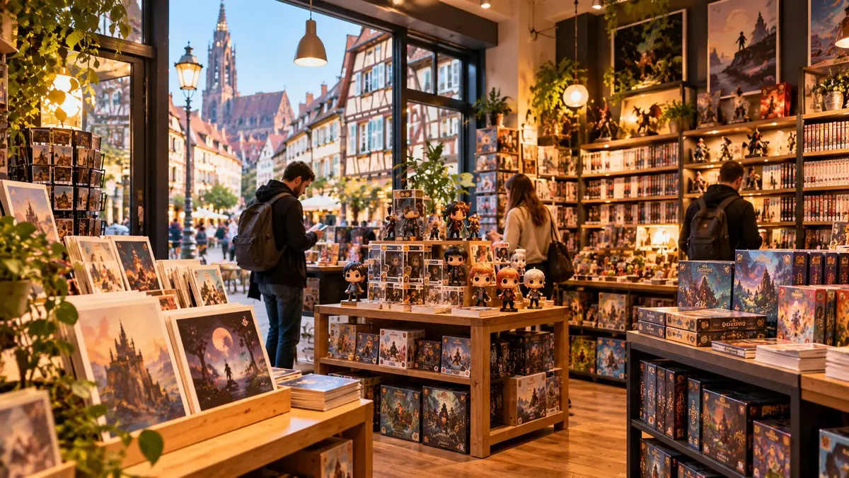 5 boutiques geek o&ugrave; d&eacute;nicher mangas, jeux et objets de collection &agrave; Strasbourg