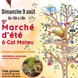 5 ème Marché D'été De Cal Mateu