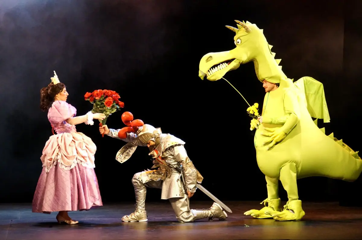 Georges le Dragon - la Princesse et le Chevalier Intr&eacute;pide au Th&eacute;&acirc;tre le Ranelagh