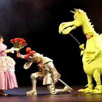 Georges le Dragon - la Princesse et le Chevalier Intrépide au Théâtre le Ranelagh DR