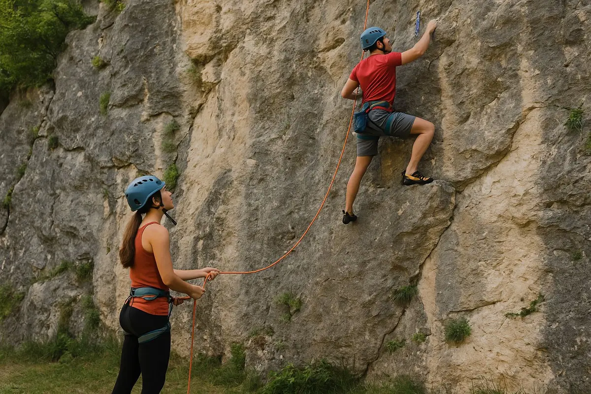 L'escalade : une activité au contact de la roche et à l'ombre idéale en été !