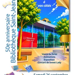 50 ans, ça se fête ! Vente de livres