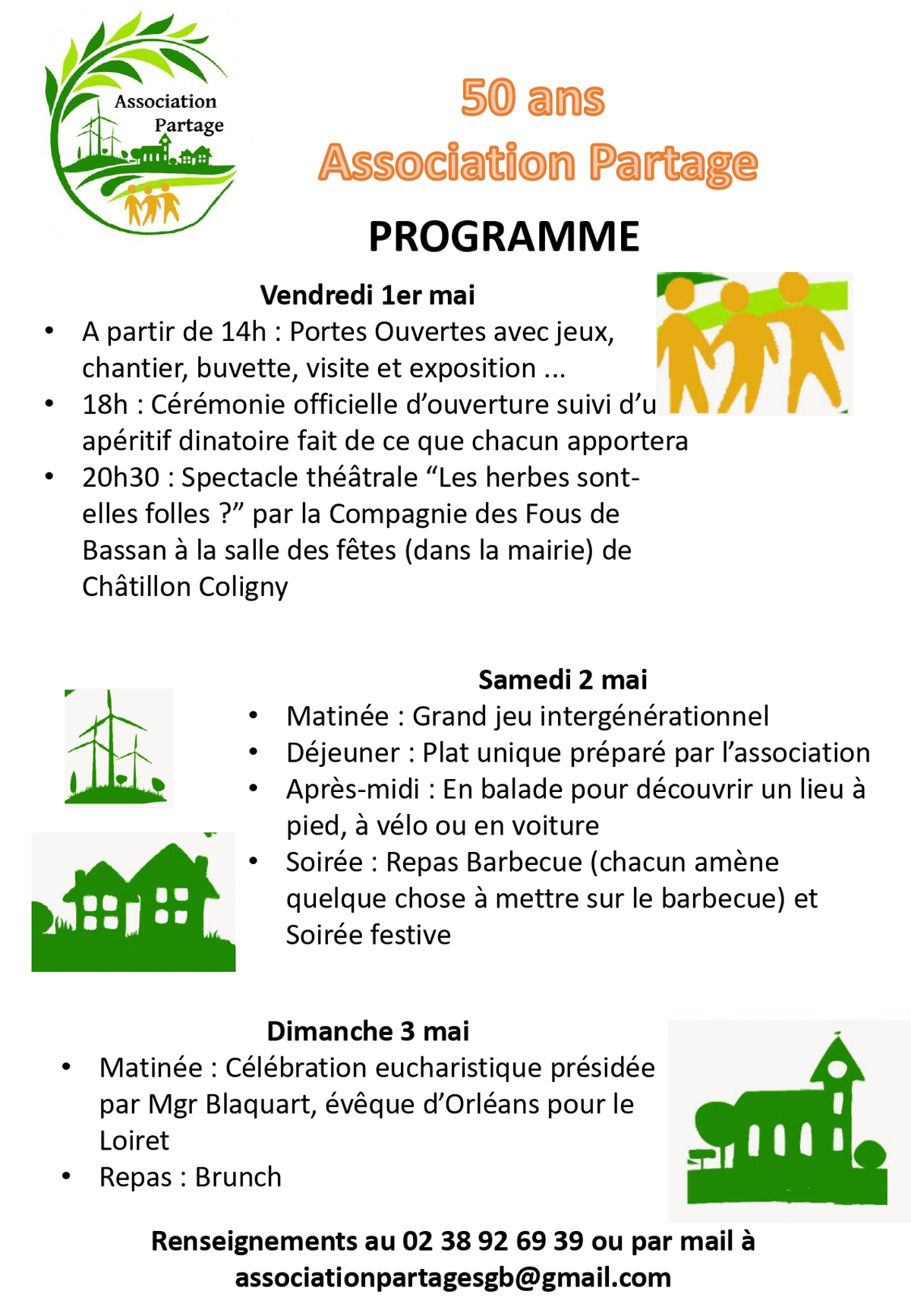 50 ans de l'association partage