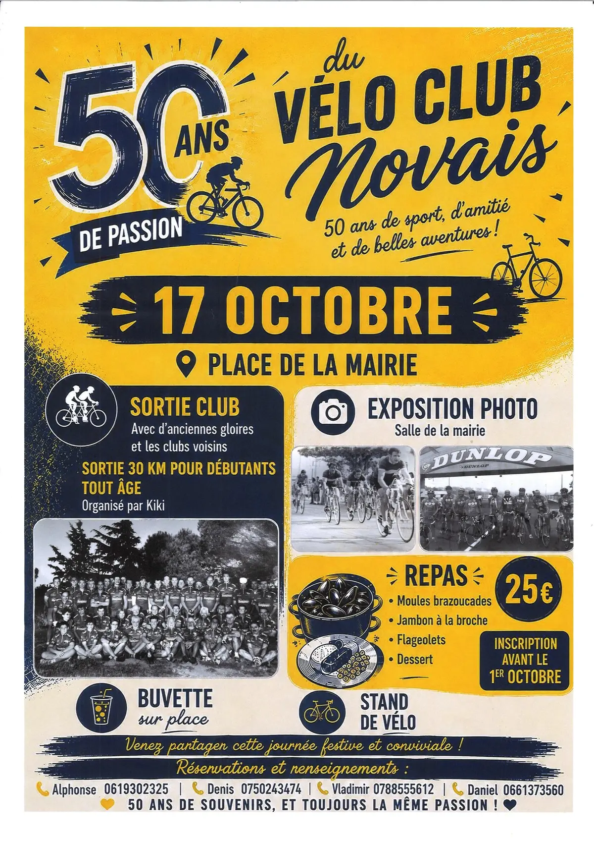 50 ans du Vélo Club Novais