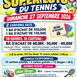 Loto tennis port sainte marie