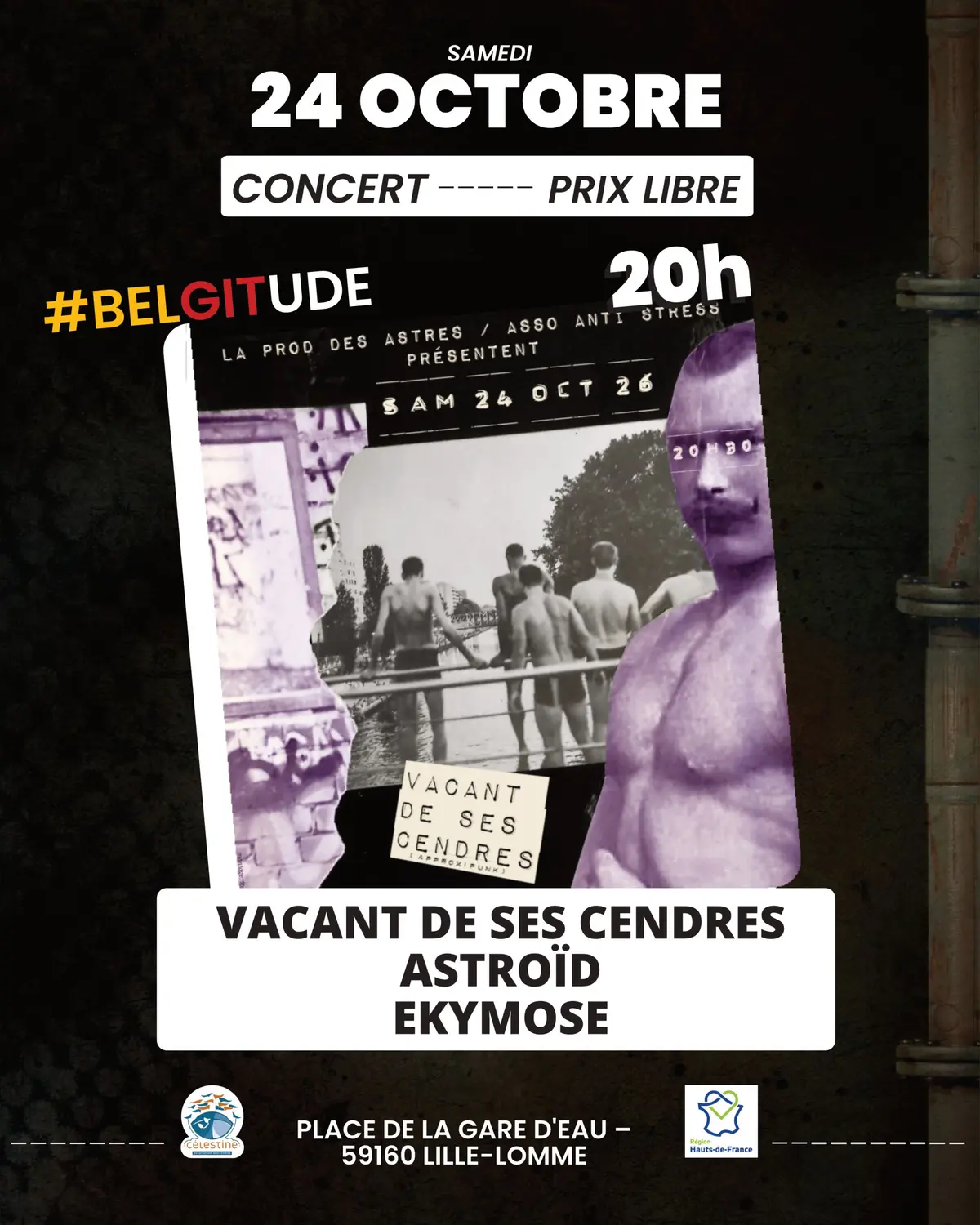 Concert - Vacant de ses cendre // Astroïd // Ekymose