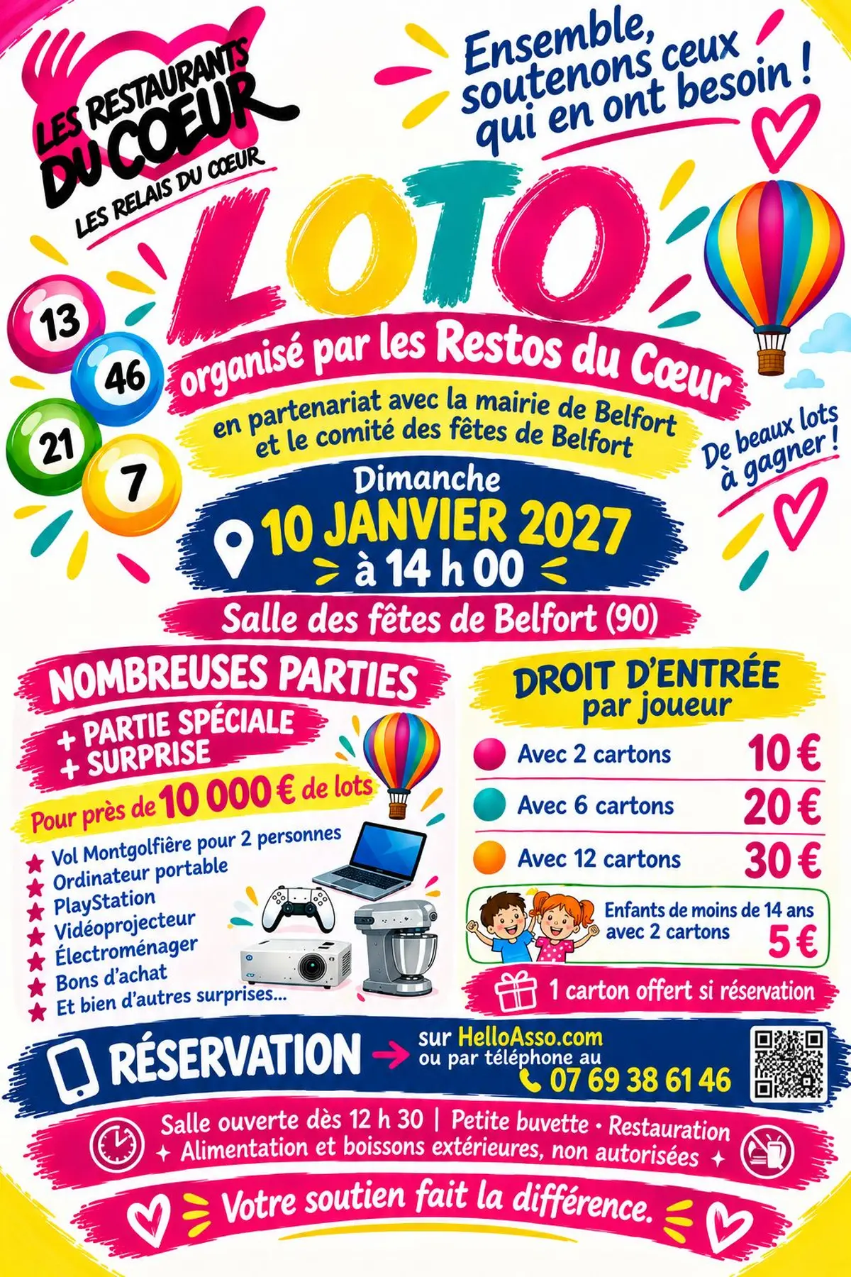 Loto des restos du coeur