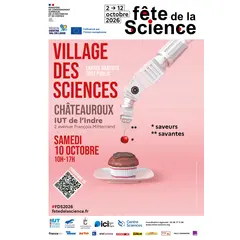 Village des sciences de Châteauroux – Fête de la science 2026