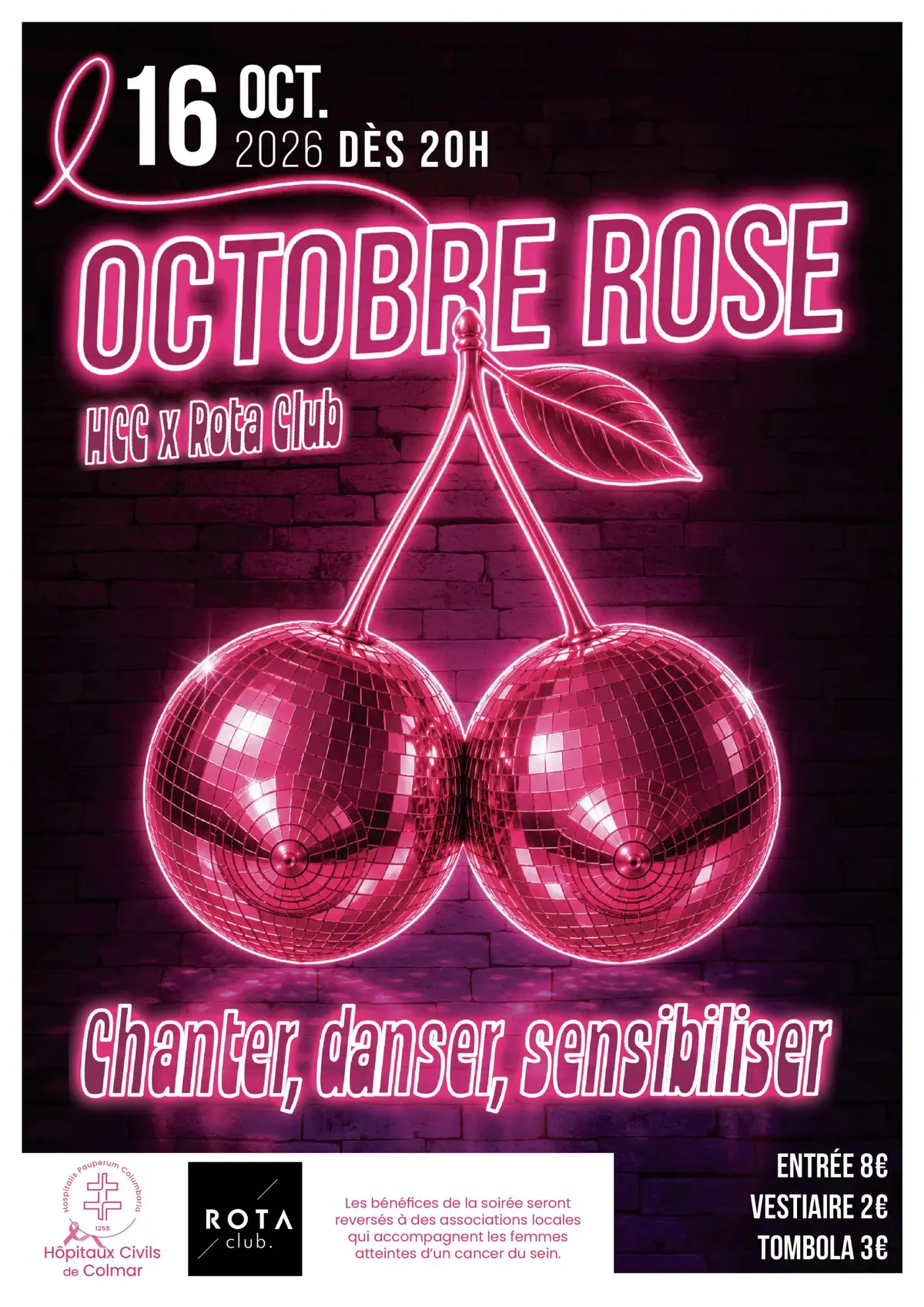 Soirée caritative pour Octobre Rose 2026