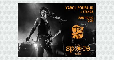 Yarol Poupaud + STANGS &mdash; &Eacute;vreux 66 / 60 ans de Hendrix
