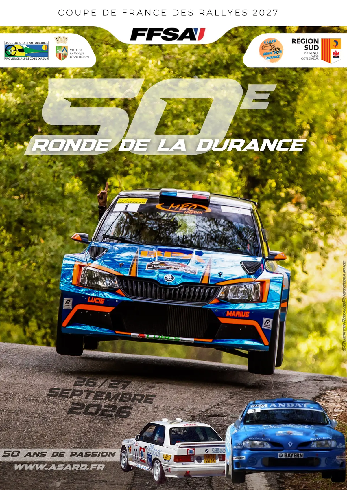 50ème rallye Ronde de la Durance et 7ème VHC