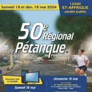 50ème régional de pétanque de St-Affrique