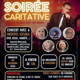 Soirée caricative contre les Violences faites aux enfants faites aux enfants