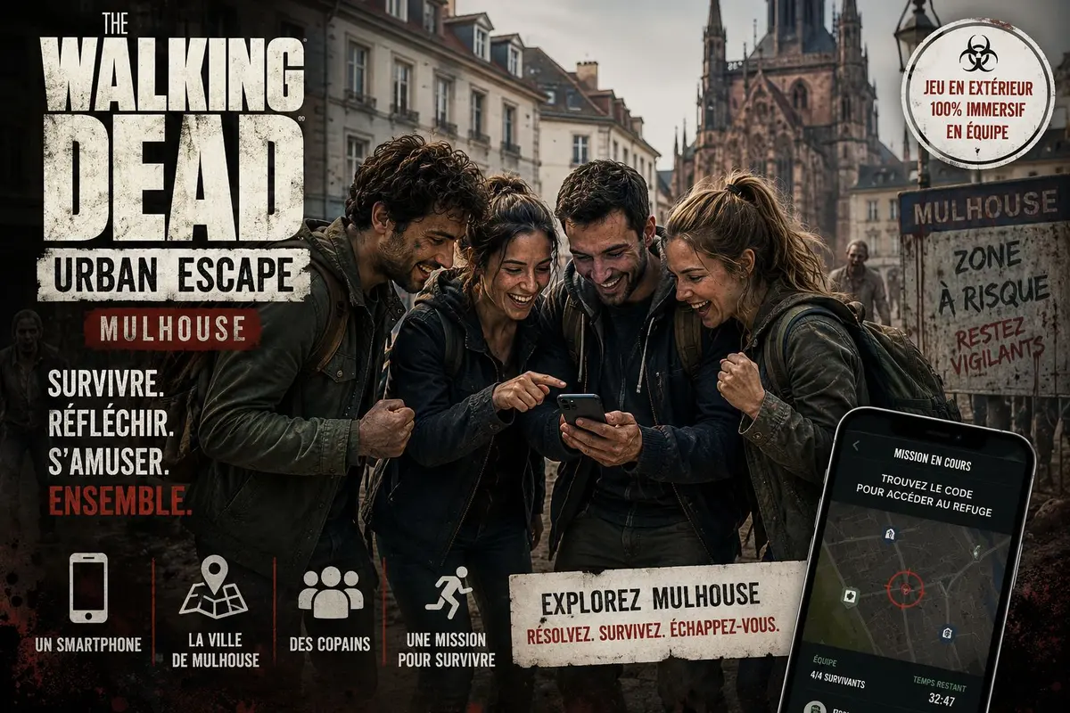 Week-end Escape game officiel The Walking Dead Urban Escape