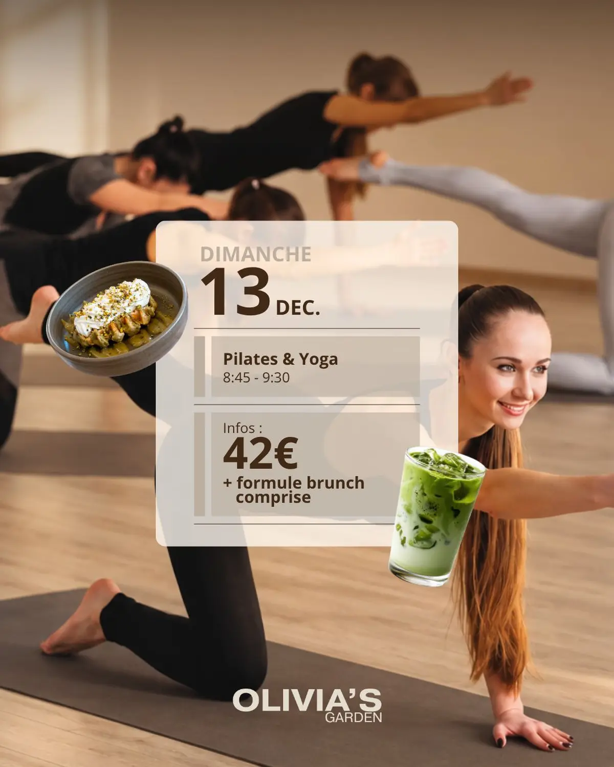 Pilates & Yoga chez Olivia's Garden